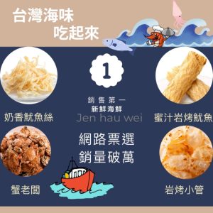 [力積電員購] 魚味好鈣吃起來 ft 台南名產珍好味